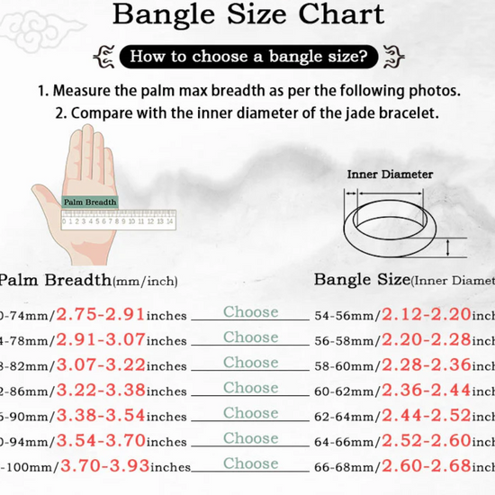 Buddha Stones Natural Jade Fortune Blessing Bangle Bracelet