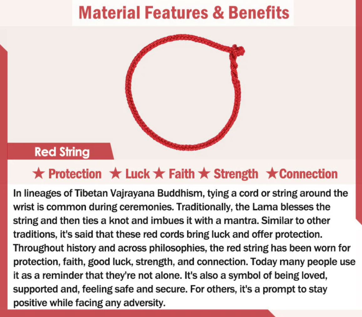 Buddha Stones Red String Jade Luck Fortune Knot Braided Couple Bracelet