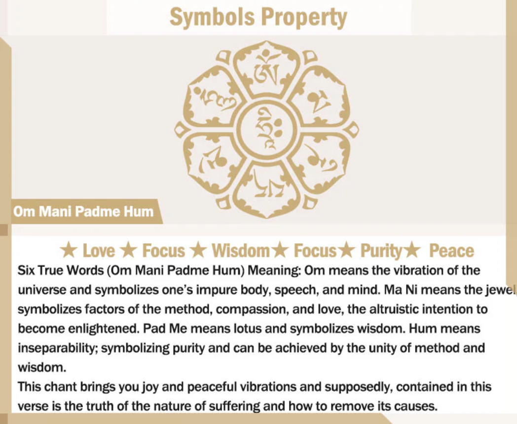 Buddha Stones "Blessings of Light and Protection" White Crystal Bracelet