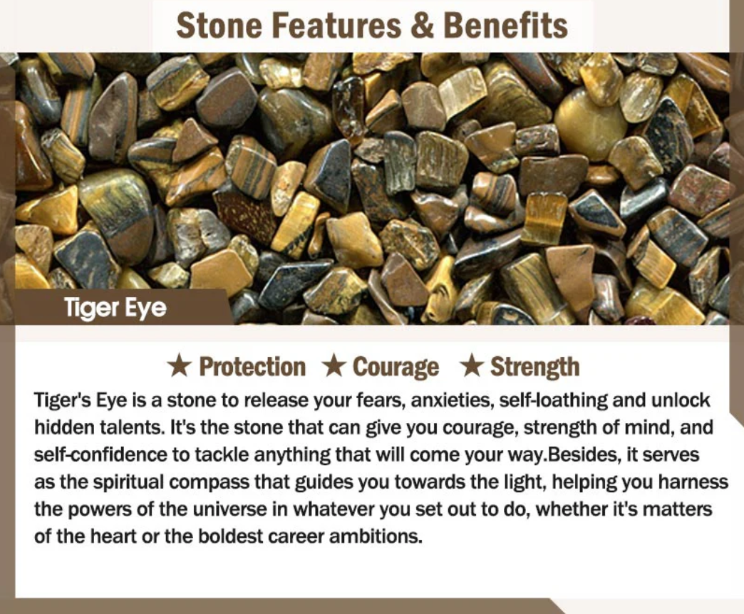 Buddha Stones Black Obsidian Tiger Eye Blessing Mala Bracelet